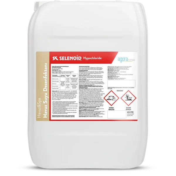 Selenoid Hypochloride 25 KG Sıvı Klor